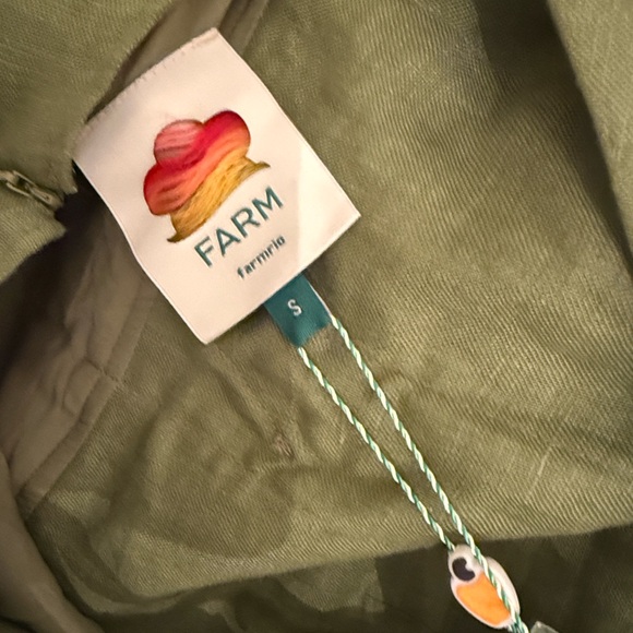 Farm Rio Green Palm Tree Maxi Dress—Brand New with tags. - Picture 5 of 6